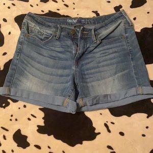 Size 8 blue Jean shorts